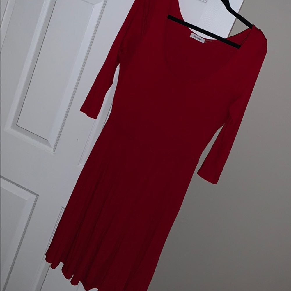 CK Red Dress